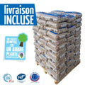 Palette de granulés WOODSTOCK (66 sacs), livraison incluse
